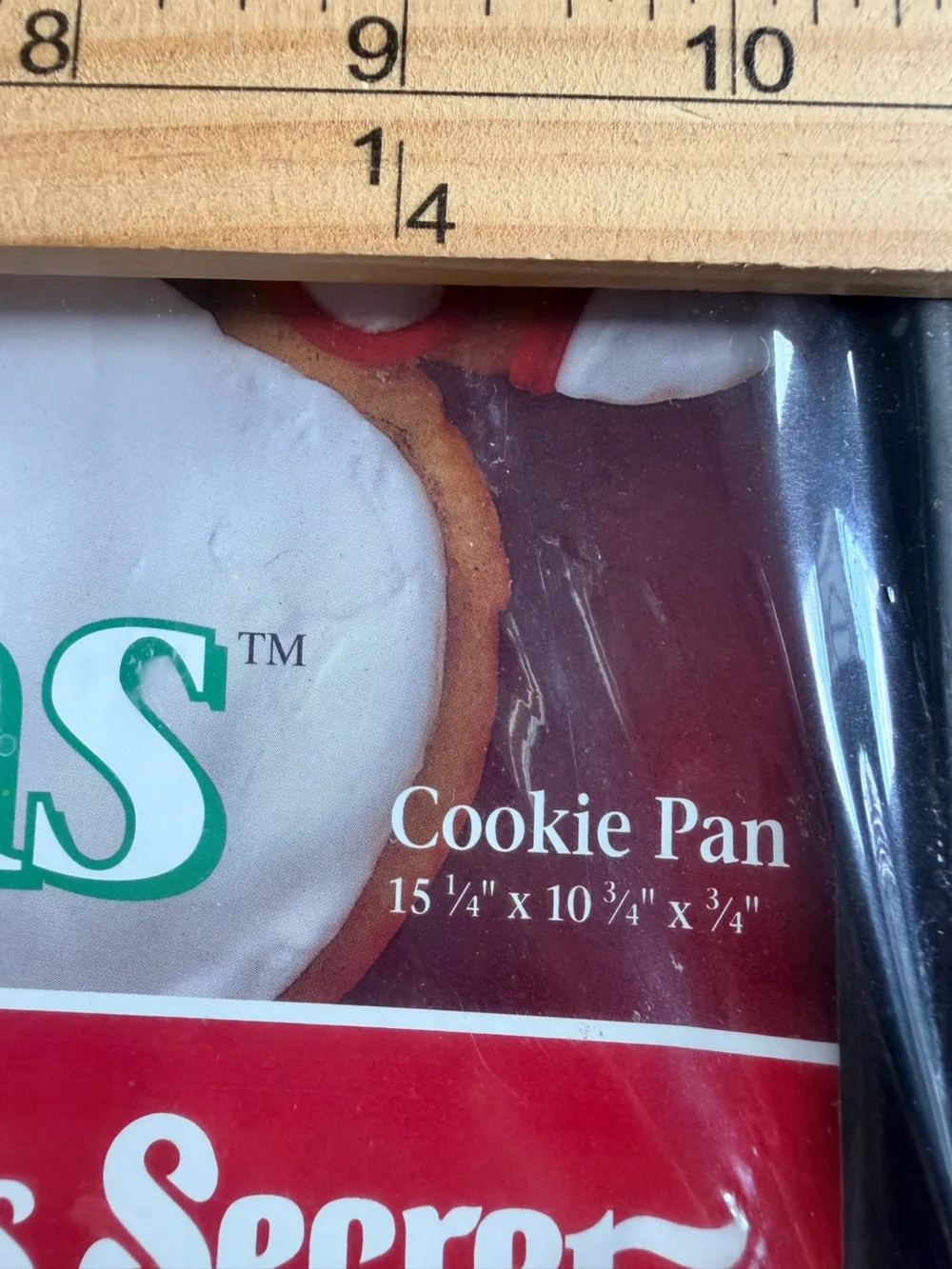 Cookie Creations Nonstick Cookie Pan vintage Brand new/open. Holiday Christmas
